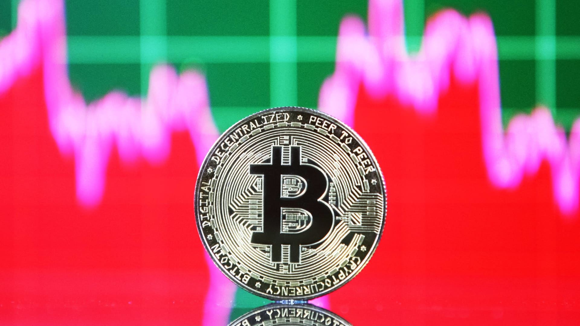 Bitcoin and crypto stocks sink after last week's rally