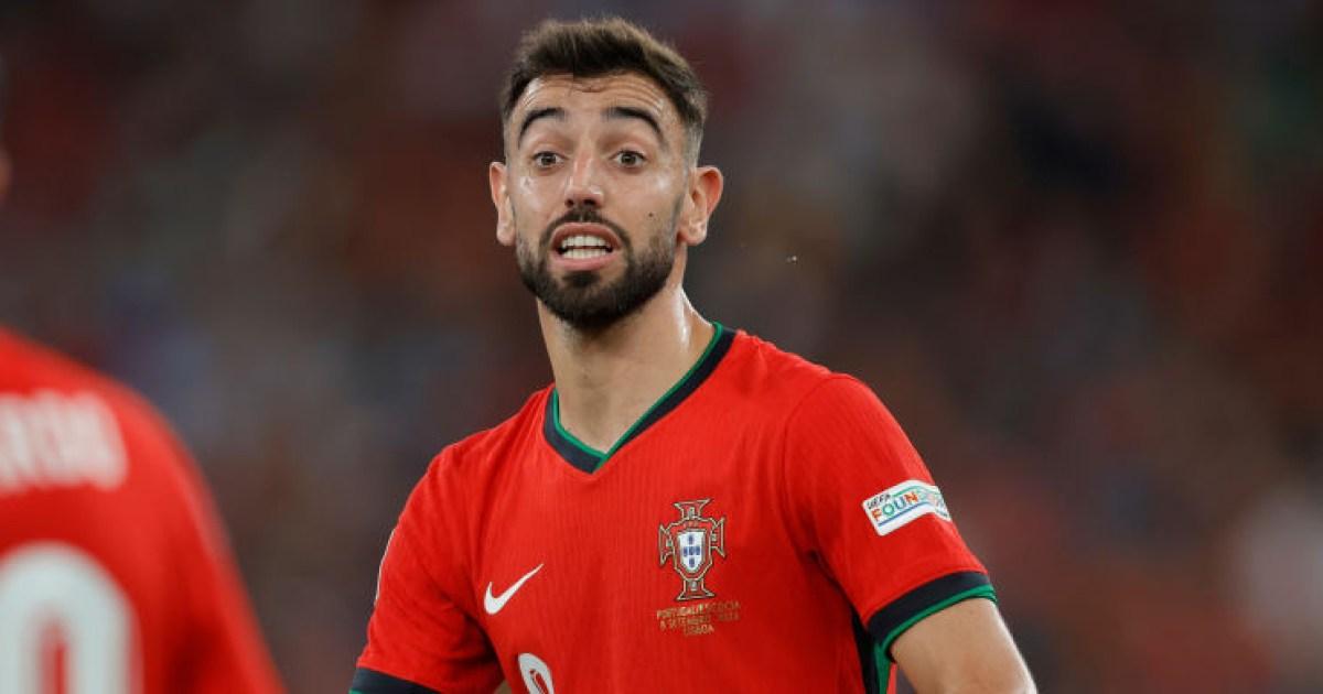 Man Utd star Bruno Fernandes provides injury update after Portugal’s win over Scotland | Football