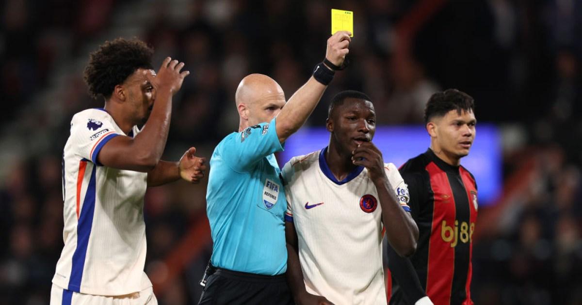 Chelsea and Bournemouth hit with fines after record-breaking yellow card fest | Football