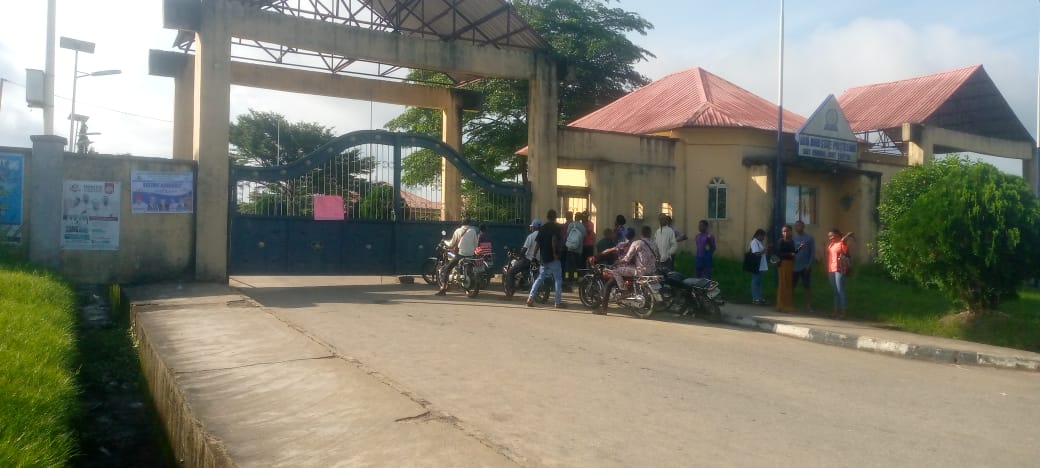 Striking A’Ibom poly workers lock out students, lecturers