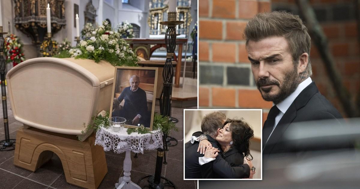 Sven-Goran Eriksson funeral attended by David Beckham, Nancy Dell’Olio, and more | Football