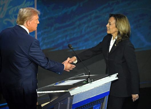 Trump at 227 electoral votes, Harris at 189 — US media