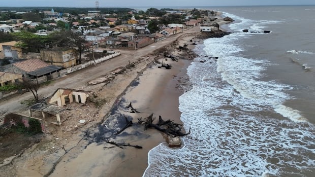 Brazil’s coast is eroding faster than ever, leaving homes in ruin