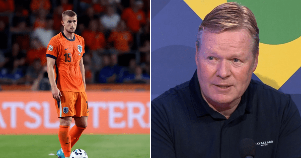 Ronald Koeman addresses De Ligt's mistakes in Netherlands win over Bosnia and Herzegovina | Football