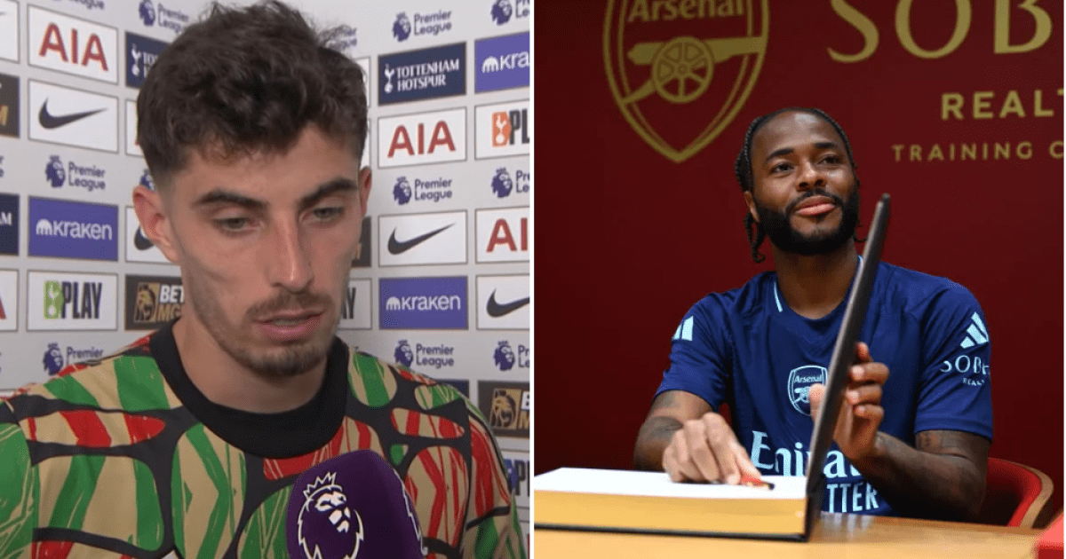 Kai Havertz reveals how Arsenal squad reacted to Raheem Sterling signing | Football