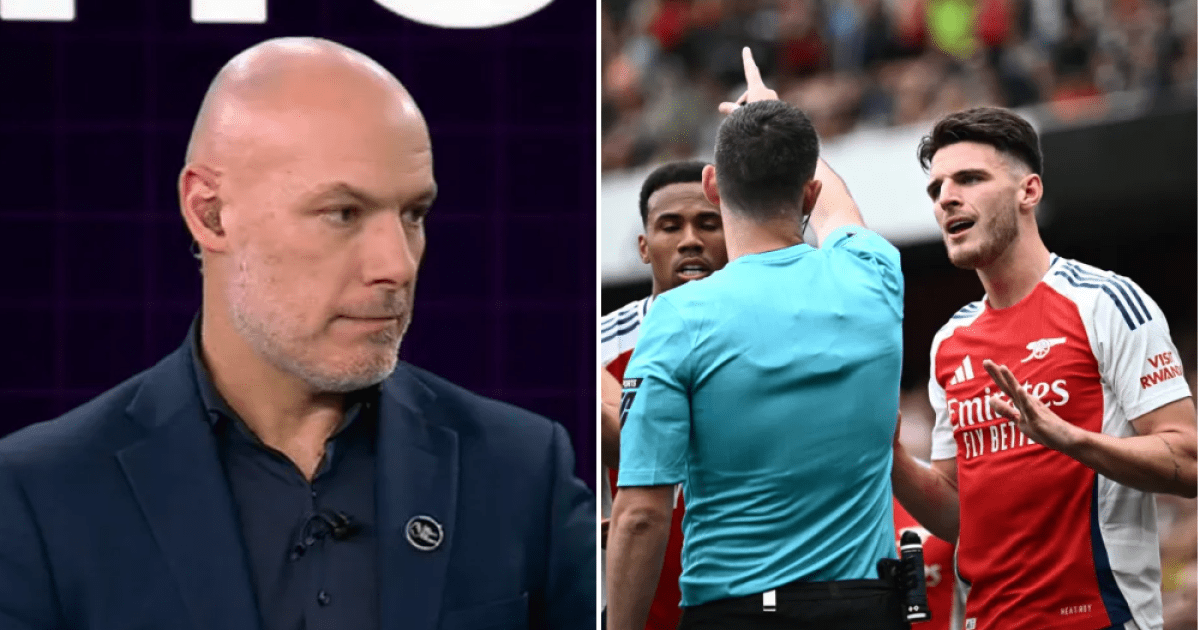 Howard Webb admits mistake was made before Declan Rice red card in Arsenal vs Brighton | Football