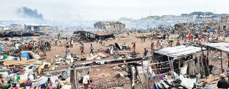 How weak regulations’ enforcement fuels Lagos markets’ fire disaster