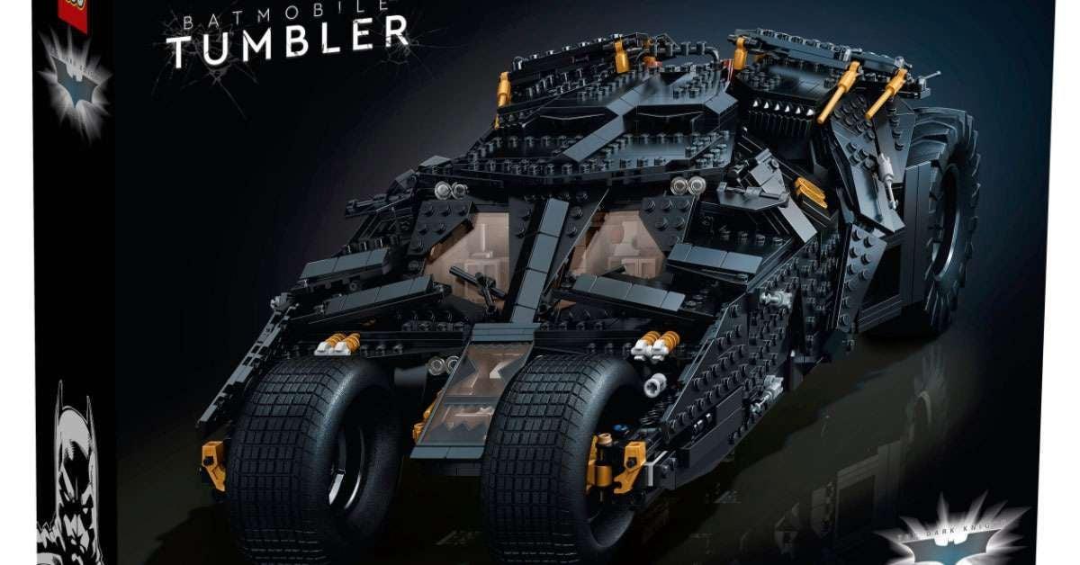 LEGO Batman The Dark Knight Batmobile Tumbler Amazon Lightning Deal Is On