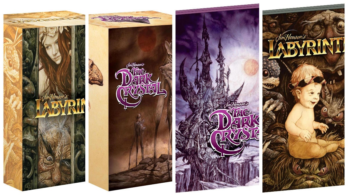 Jim Henson’s Labyrinth and The Dark Crystal Get Collector’s Editions and Exclusive Steelbooks