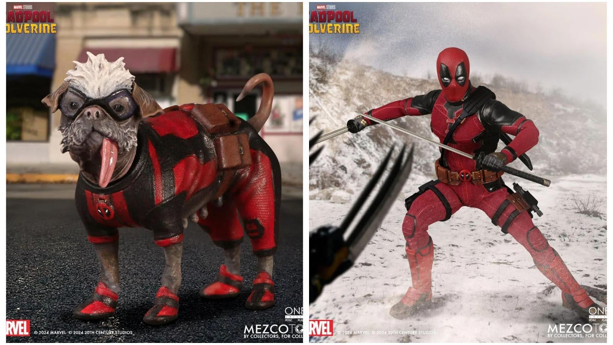 One:12 Collective Deadpool & Wolverine Figure Includes Dogpool