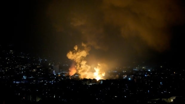 Major explosions rattle civilian area of Beirut as Israel says it struck Hezbollah HQ