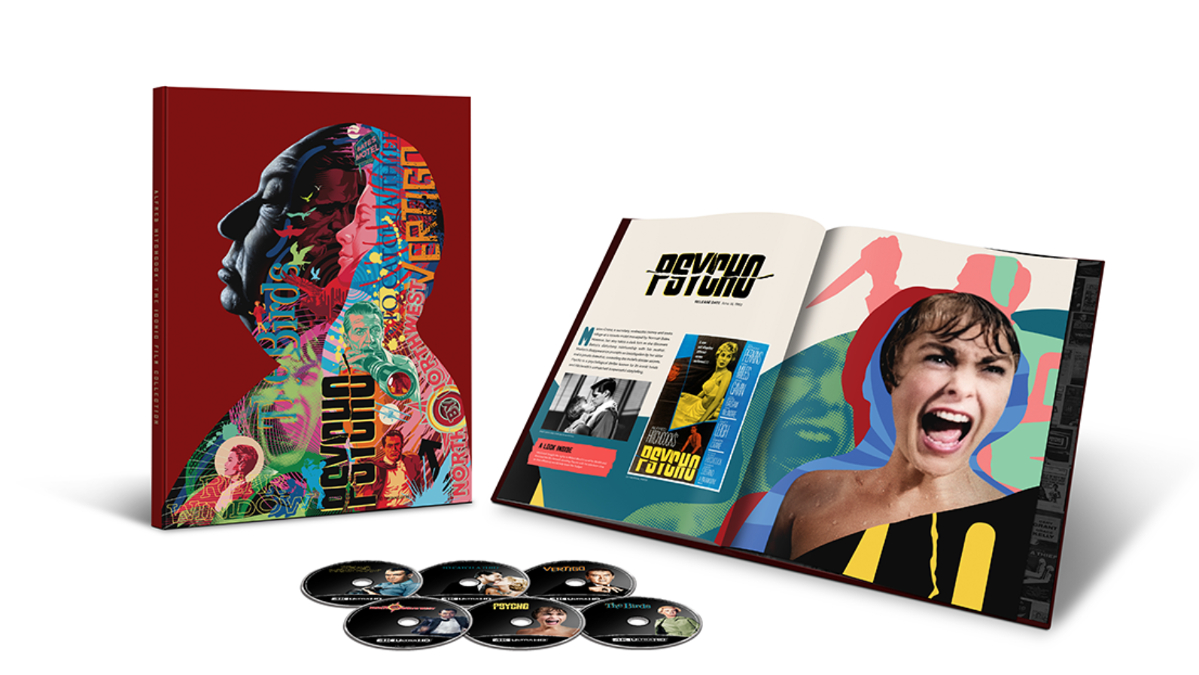 Alfred Hitchcock 4K Blu-ray Set Includes 6 Films and a Deluxe Book