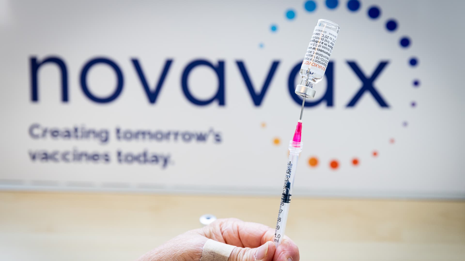 Novavax shares plunge as company says FDA put hold on two shots