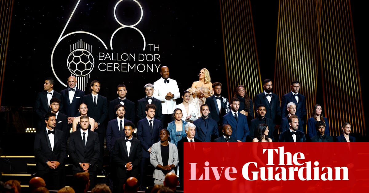 Ballon d’Or 2024: men’s and women’s award ceremony – live updates | Ballon d'Or