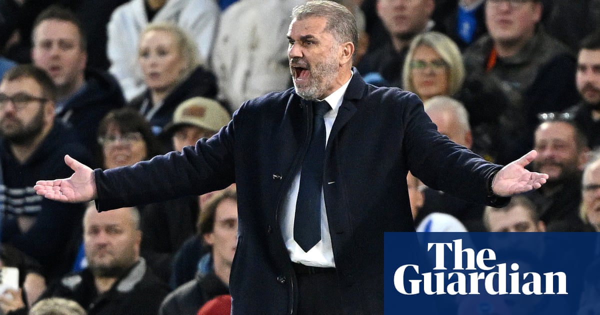 Postecoglou accuses ‘unacceptable’ Spurs of lacking fight after capitulation | Ange Postecoglou