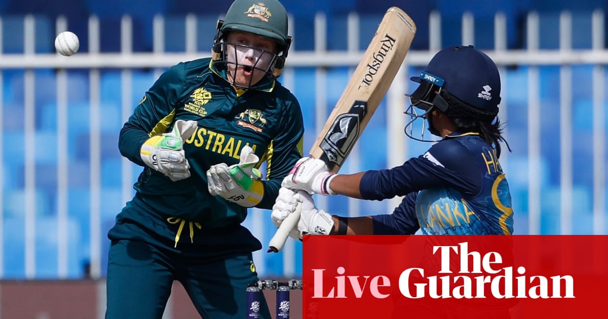 Australia v Sri Lanka: Women’s T20 World Cup 2024 – live | Australia women's cricket team