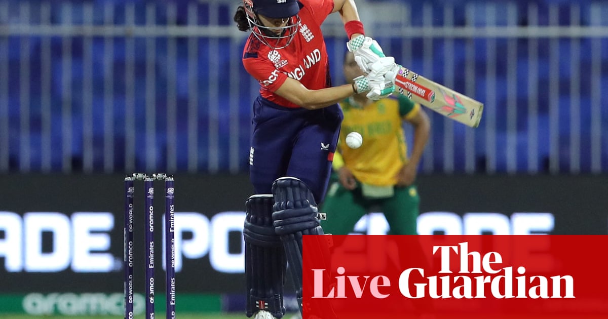 England v South Africa: Women’s T20 World Cup – live | Women's T20 World Cup 2024