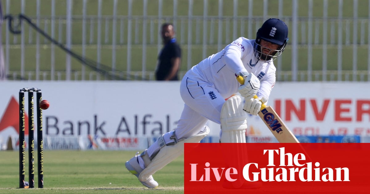 Pakistan v England: third men’s cricket Test, day one – live | Pakistan v England 2024