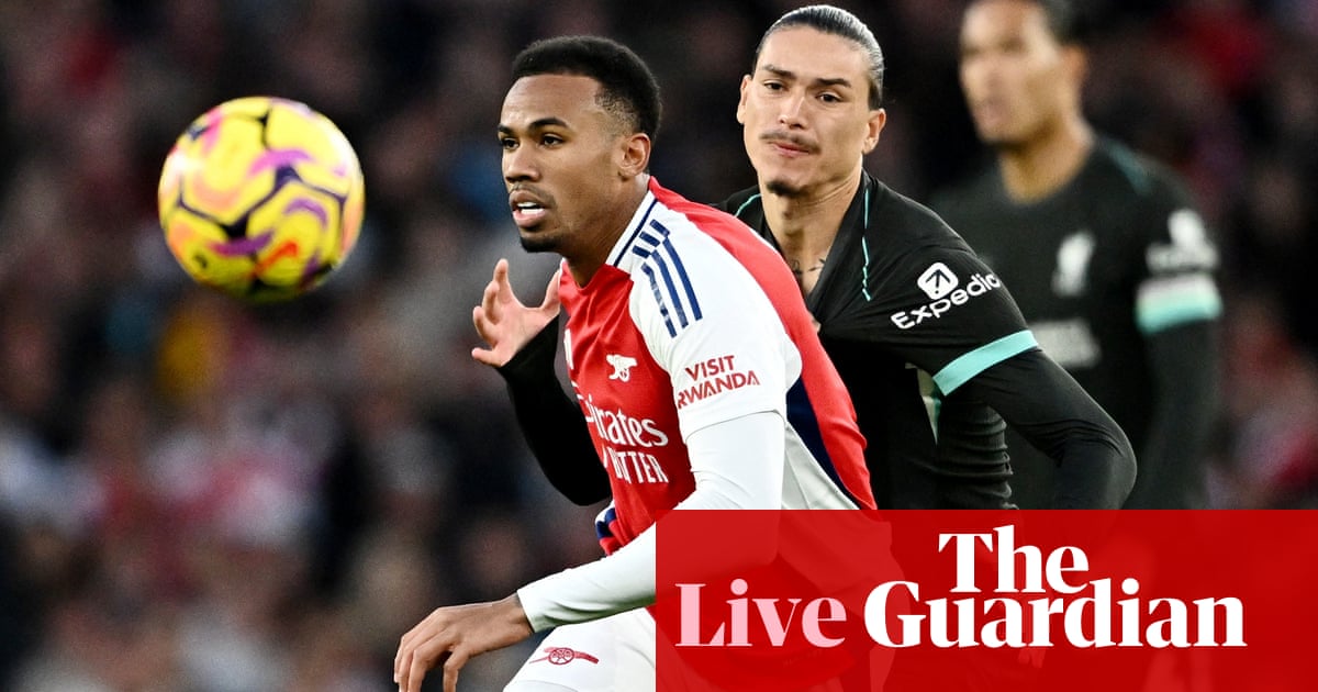 Arsenal v Liverpool: Premier League – live | Premier League