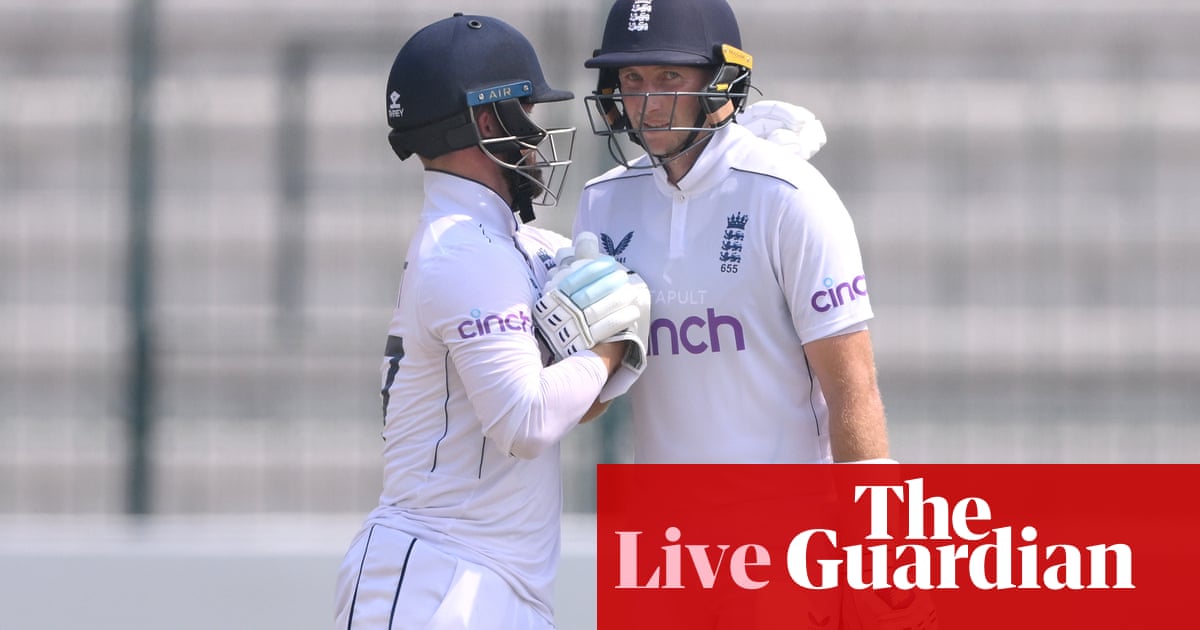 Pakistan v England: Joe Root breaks scoring record on day three of first Test – live | Pakistan v England 2024