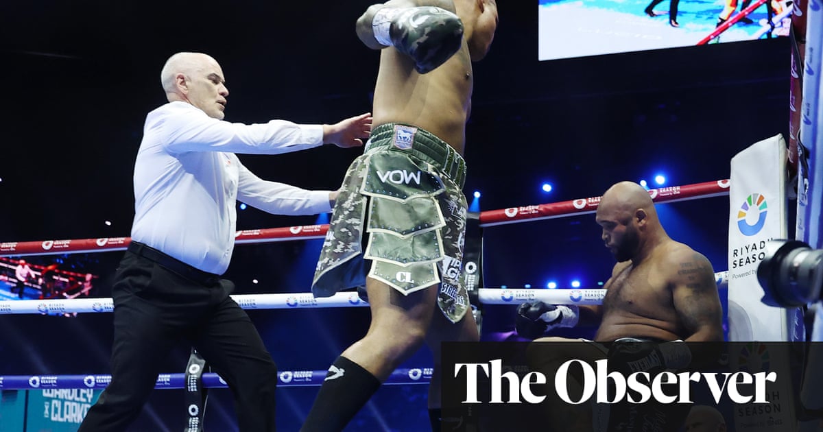 Fabio Wardley stuns Frazer Clarke with first-round KO to retain British title | Boxing