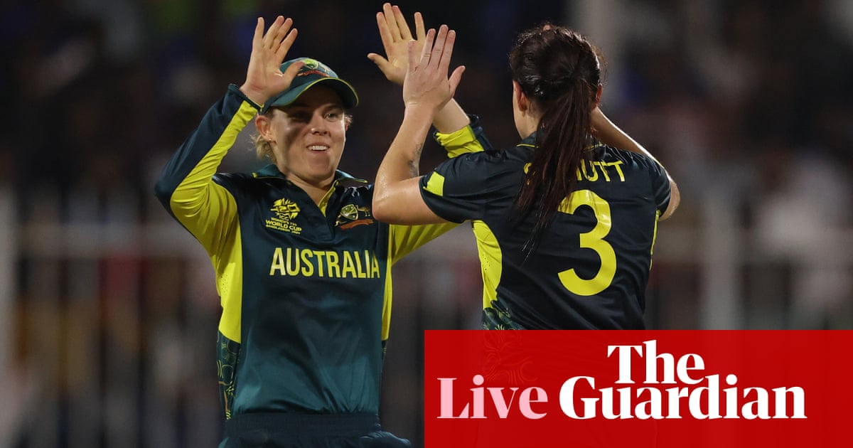 Australia set India target of 152: Women’s T20 World Cup 2024 – live | Women’s T20 World Cup 2024