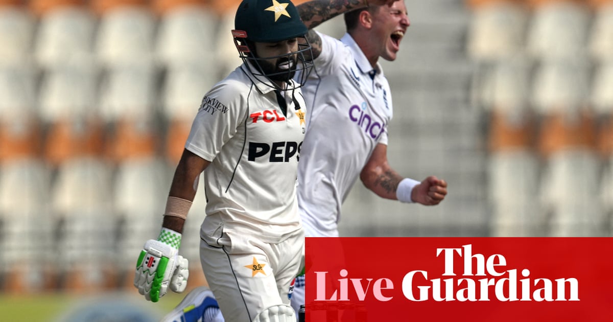 Pakistan v England: second men’s cricket Test, day two – live | Pakistan v England 2024