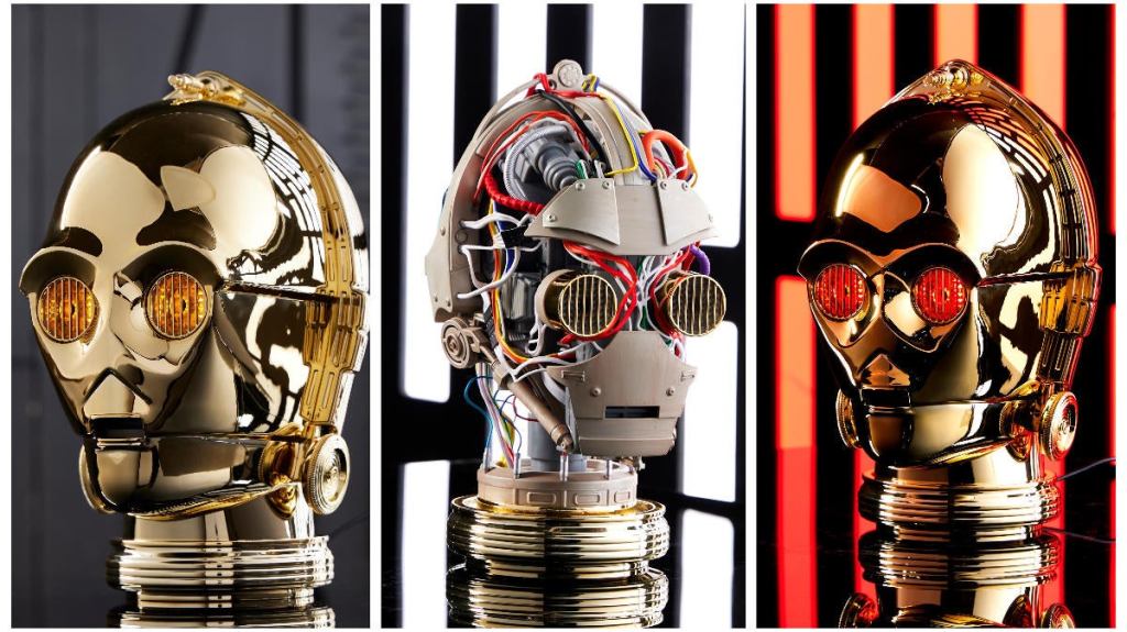 Star Wars C-3PO Electronic Head Replica Can Be Rewired To Reveal Sith Secrets