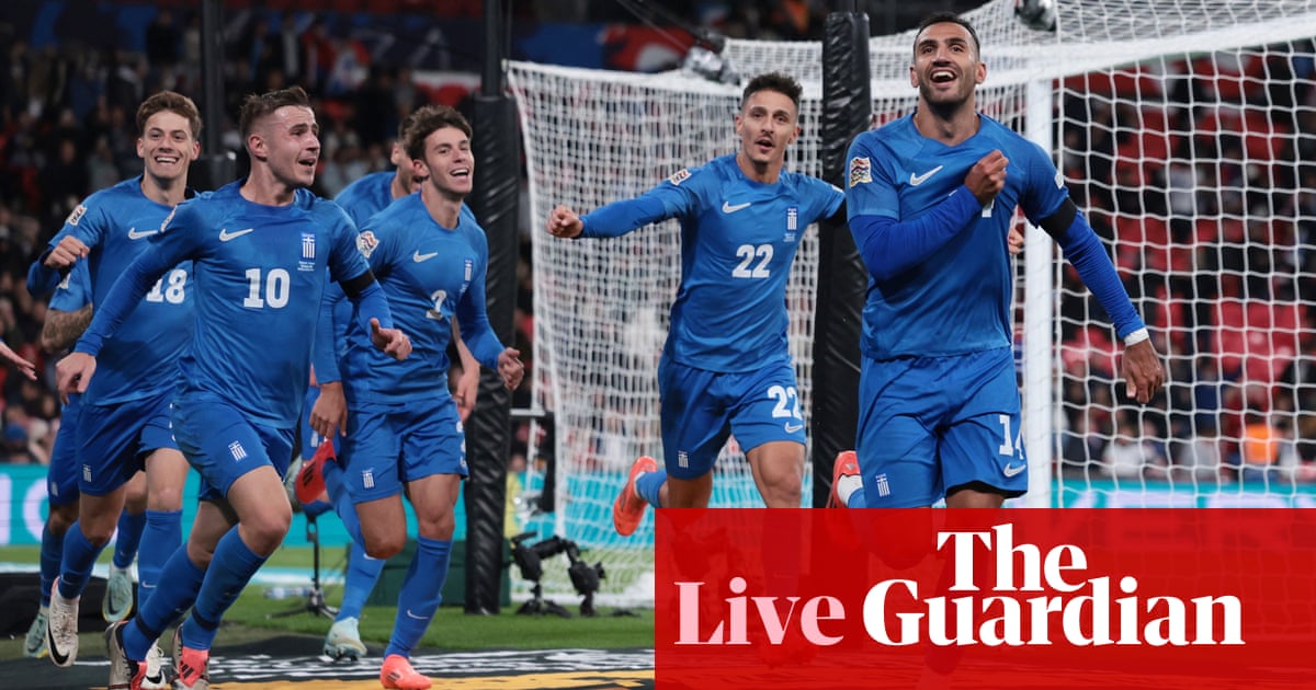 England 1-2 Greece: Nations League – live reaction | Nations League