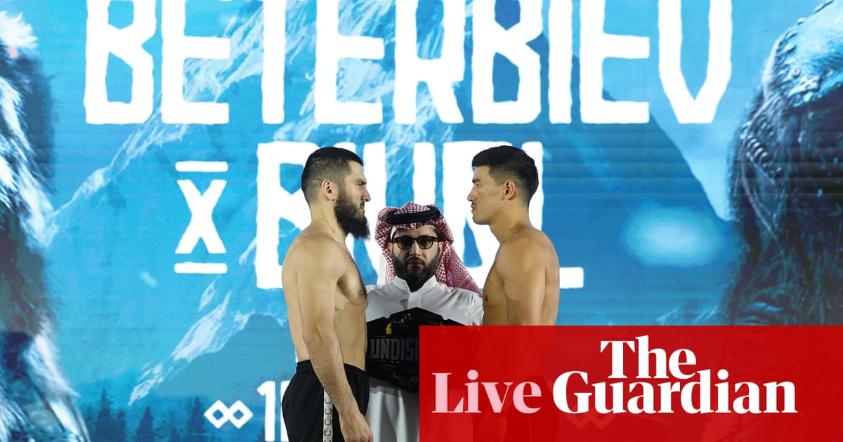 Artur Beterbiev v Dmitry Bivol: undisputed light heavyweight championship – live | Boxing