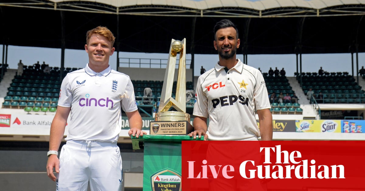 Pakistan v England: First Test, day one – live | Cricket