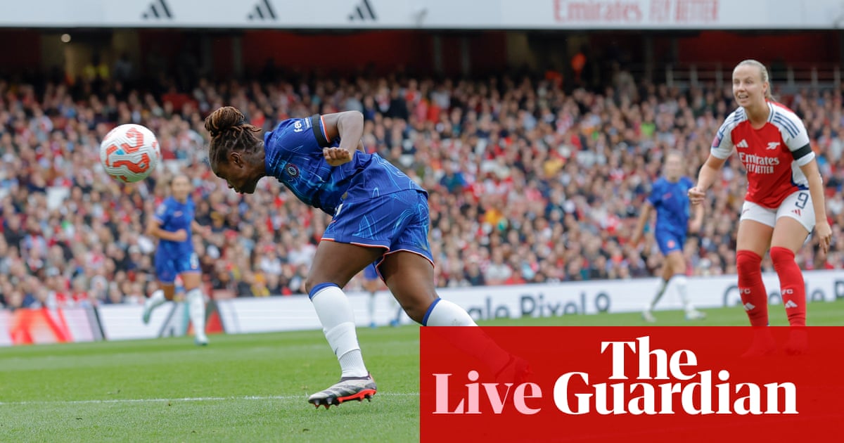 Arsenal v Chelsea: Women’s Super League – live | Women's Super League