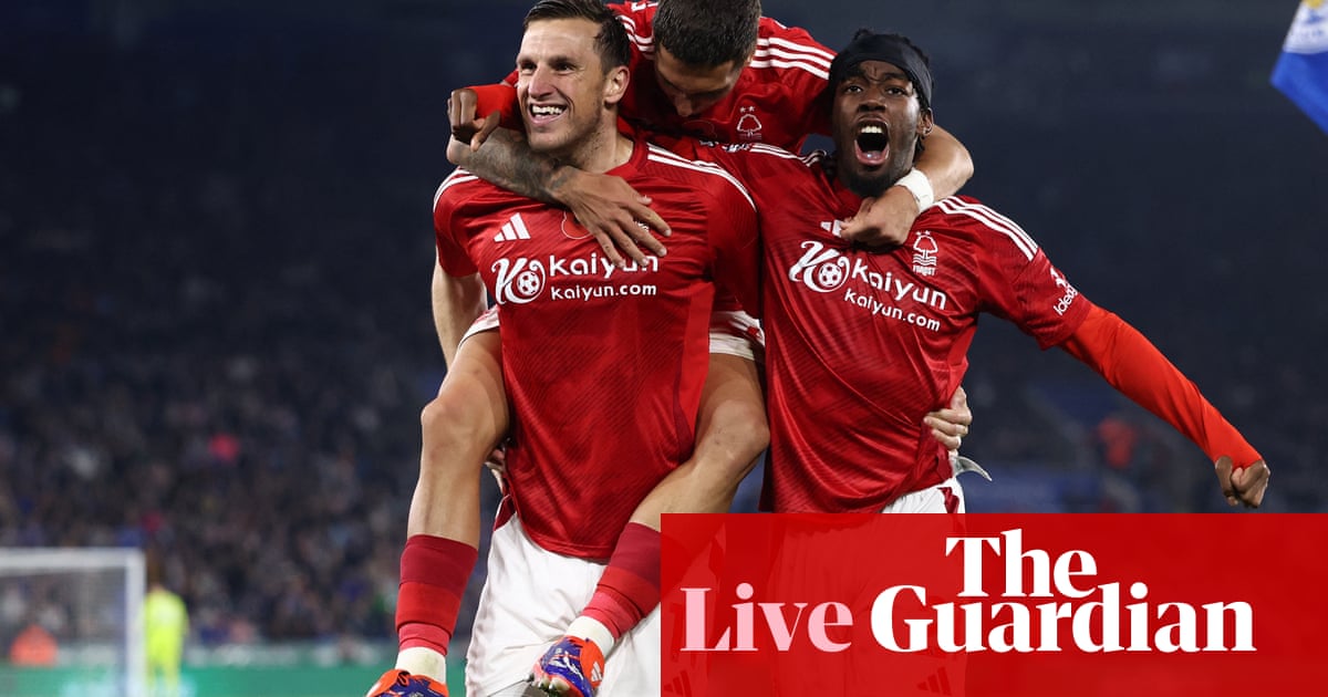 Leicester v Nottingham Forest: Premier League – live | Premier League