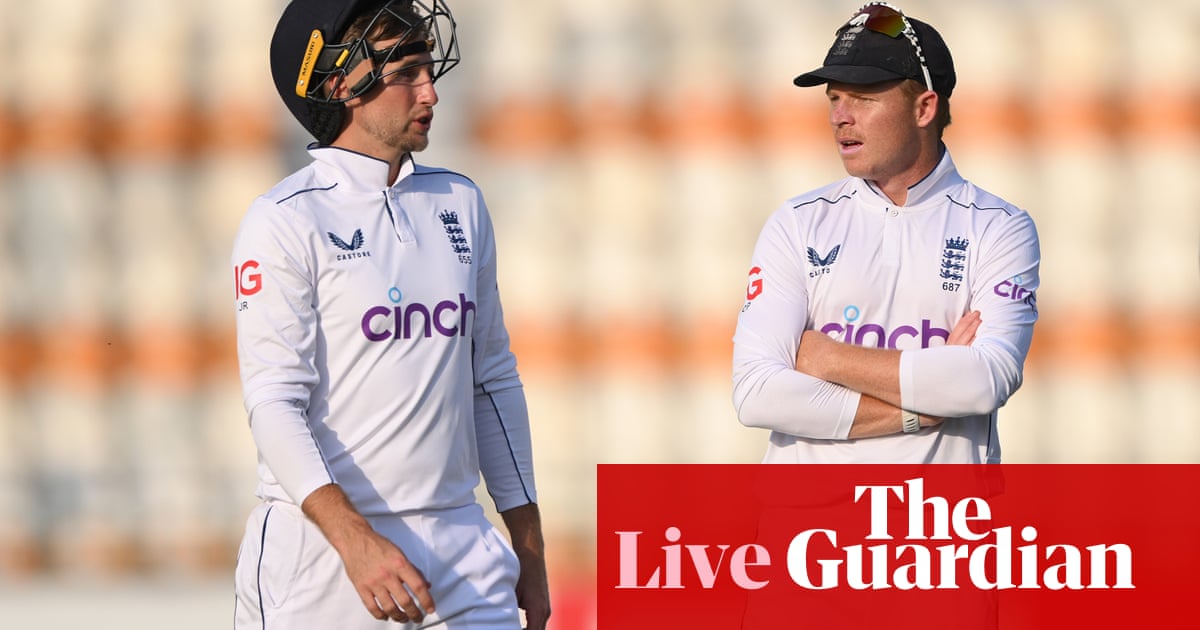 Pakistan v England: tourists chase famous win on day five of first Test – live | Pakistan v England 2024