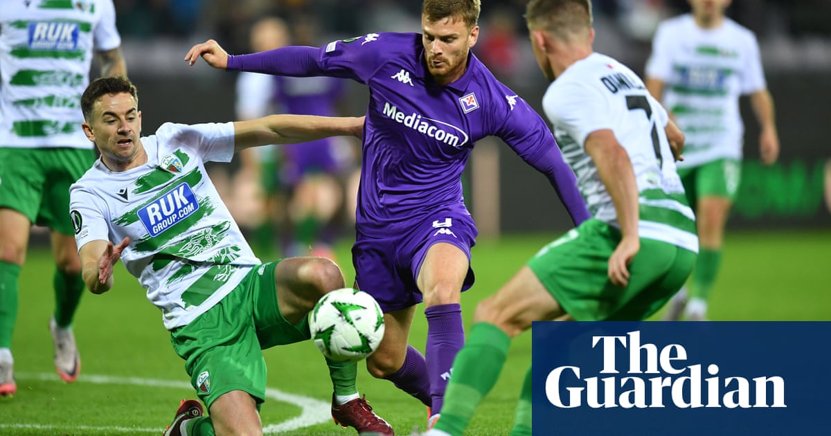 European football: TNS battle before Fiorentina defeat, Hearts snatch late win | Europa League