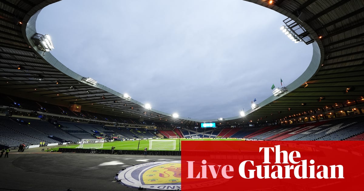 Scotland v Portugal: Nations League – live | Nations League