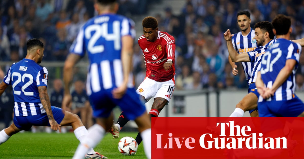 Porto v Manchester United: Europa League – live | Europa League