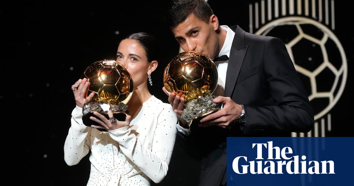 Rodri and Bonmatí win Ballons d’Or as Real Madrid boycott ceremony – video | Real Madrid