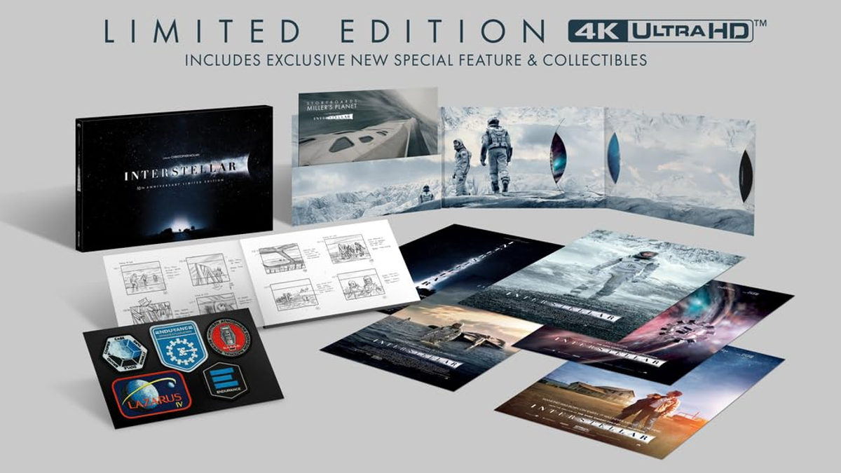 Interstellar Celebrates 10 Years With 4K Blu-ray Collector's Edition and Steelbook Releases