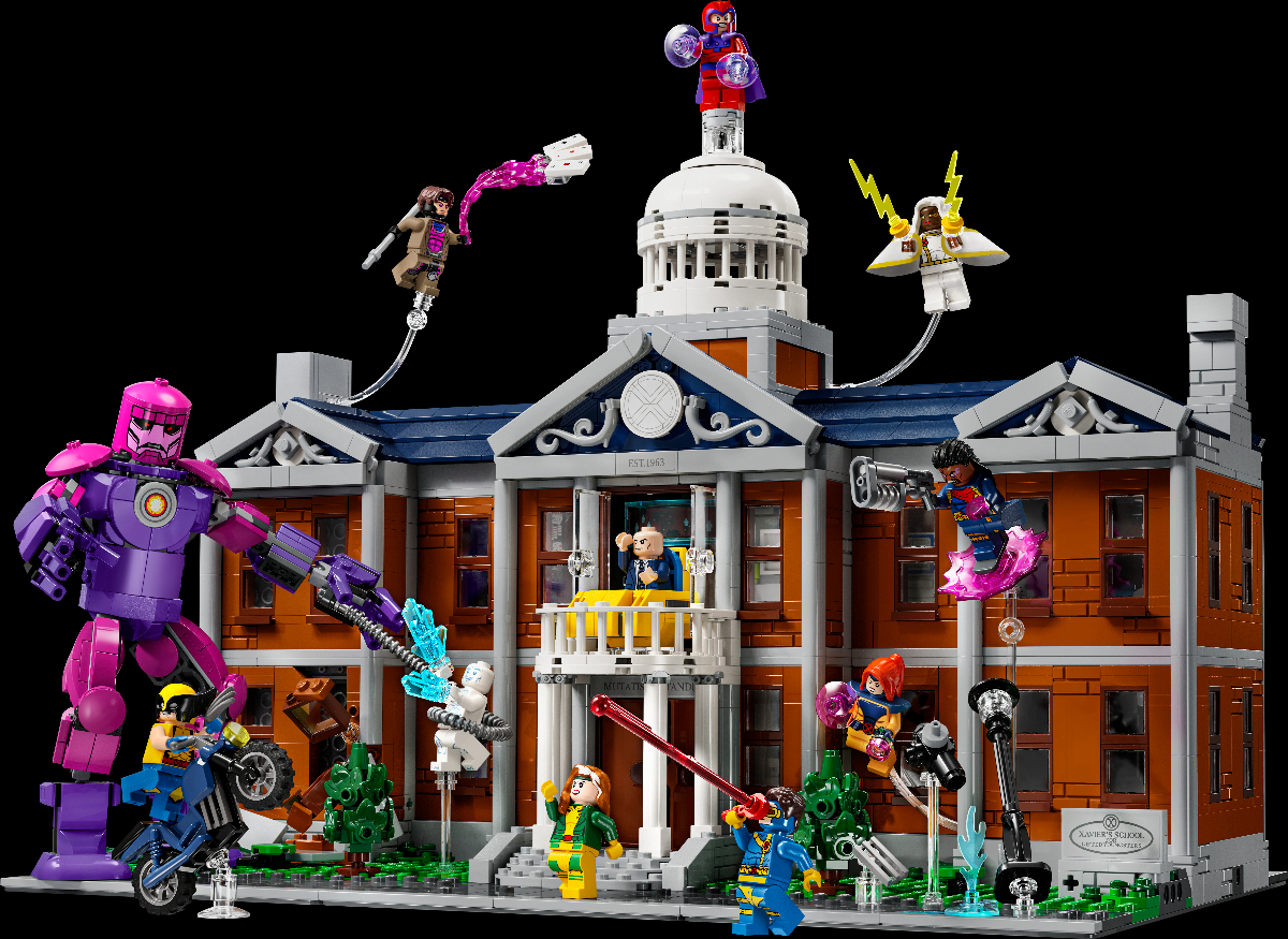 The LEGO Marvel X-Men X-Mansion Set Is About To Drop