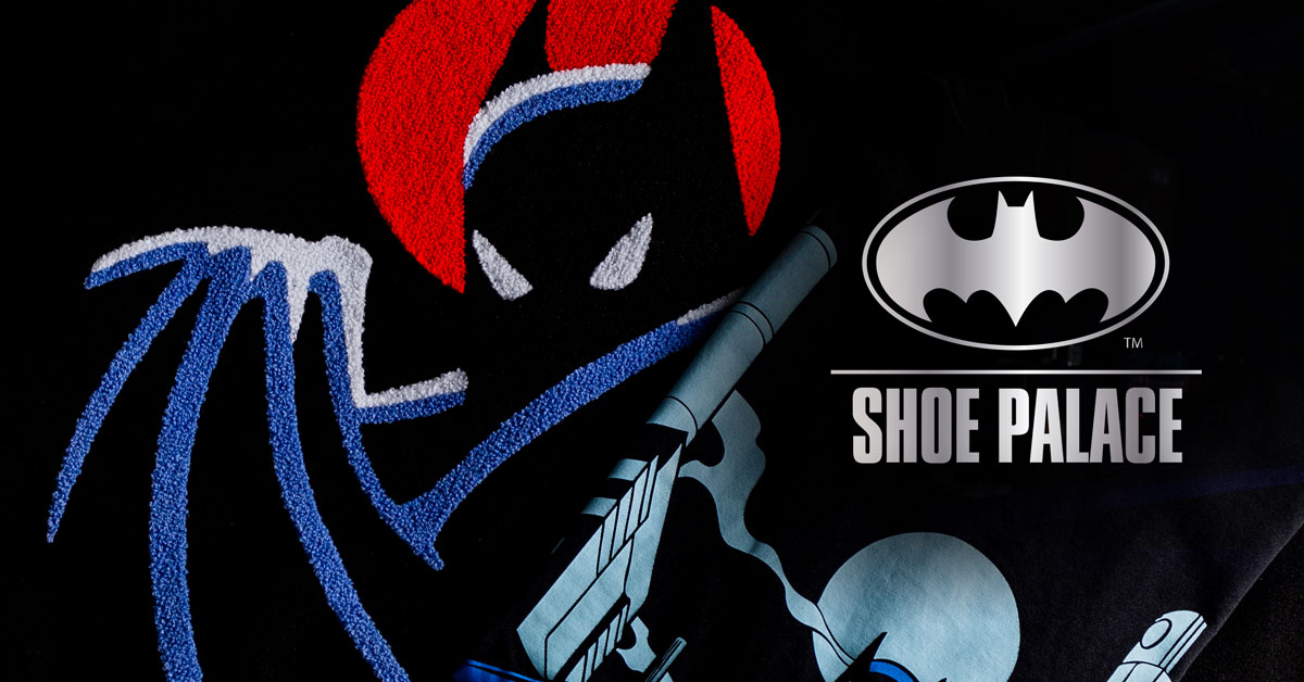 Batman x Shoe Palace Collection Spotlights BTAS, Joker, and the Coolest Batmobile Crocs