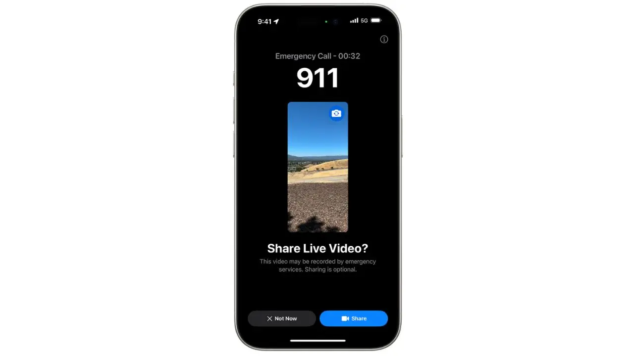 Connect in a crisis with iOS 18’s new video call feature for emergency services