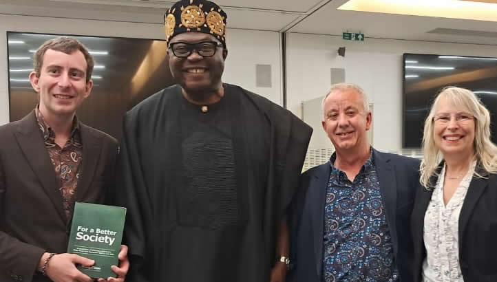 Naija Times publisher receives Roehampton award