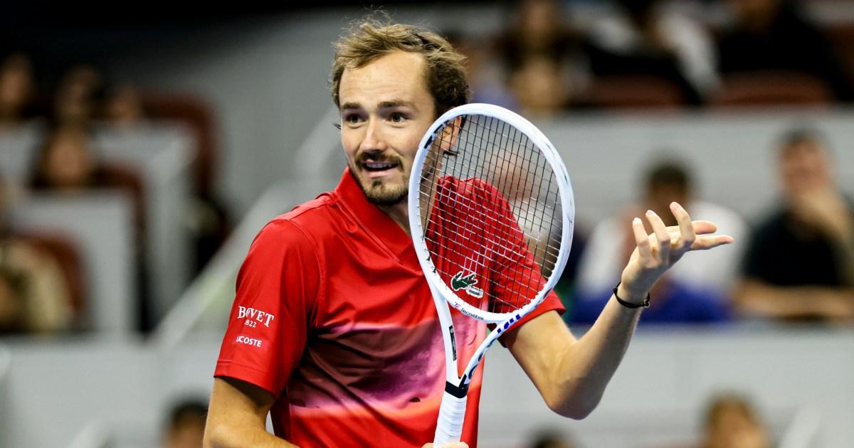 Angry Russian tennis star has meltdown over controversial call at China Open