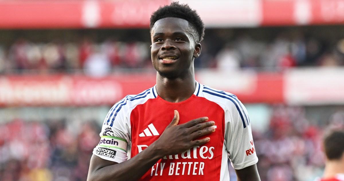 Bukayo Saka names two Arsenal stars who've taken club to next level | Football