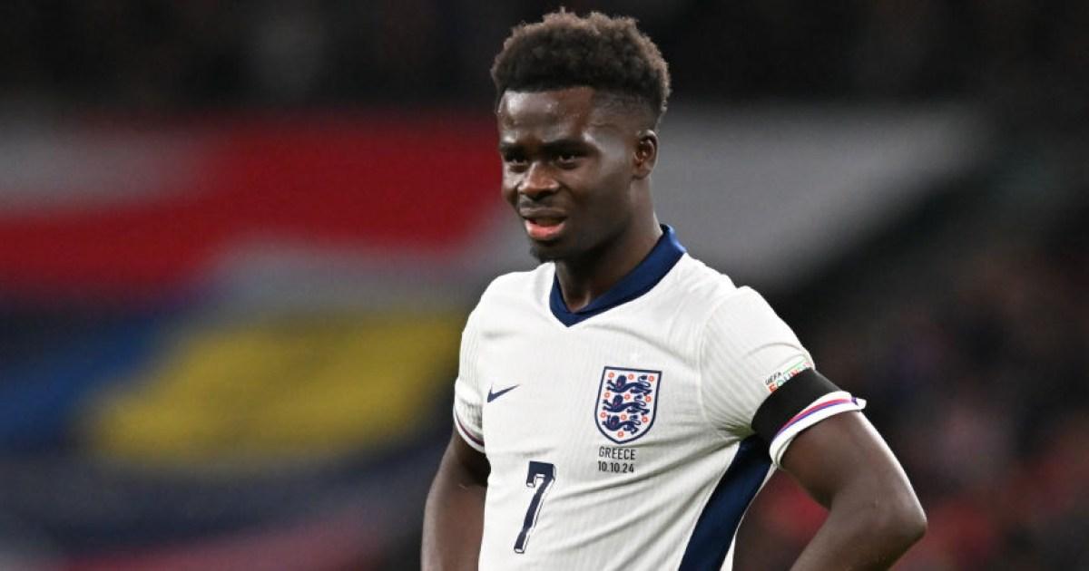 Why Bukayo Saka isn’t playing for England against Finland tonight | Football