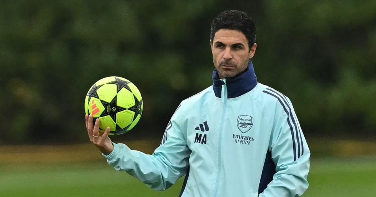 Mikel Arteta names two Arsenal teenagers 'in contention' to play against Liverpool | Football