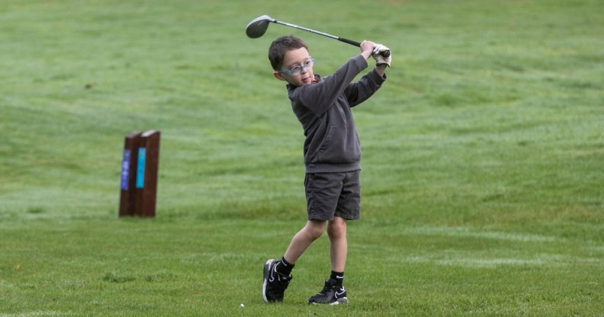 Four-year-old hailed as 'next Rory McIlroy' after remarkable hole-in-one feat