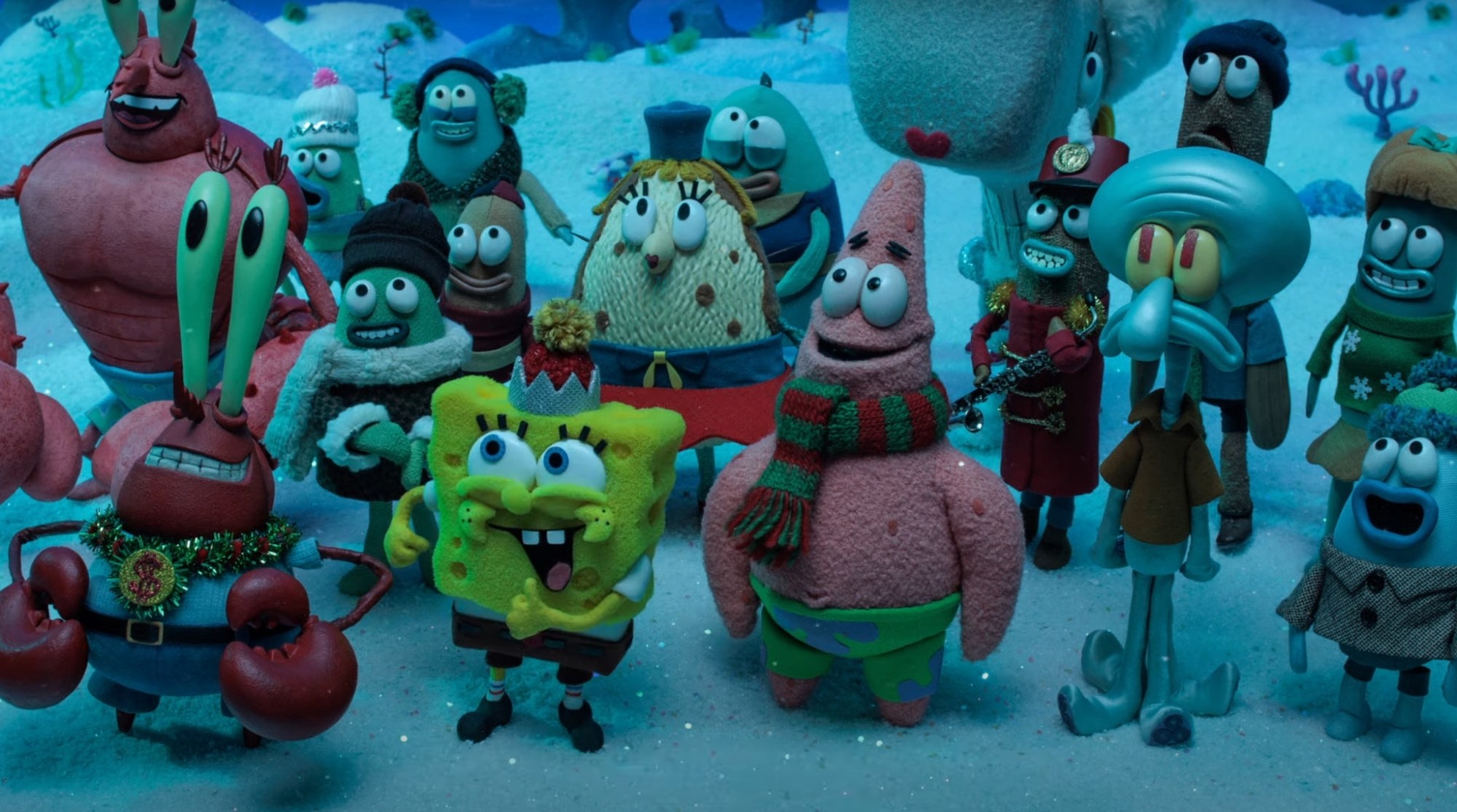 SpongeBob's Getting Its Own Stop-Motion Christmas Special This Year: Watch the First Look