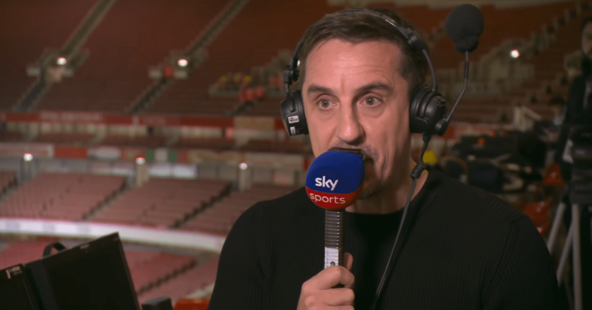 Gary Neville makes fresh Premier League title prediction after Arsenal vs Liverpool | Football